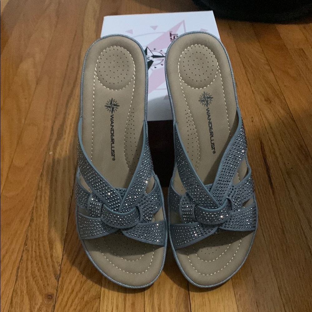 Wanderlust Women's Blue Sandals